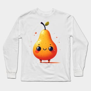 Cute Pear Long Sleeve T-Shirt